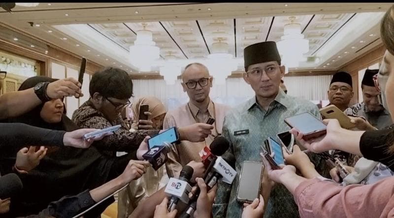 Sandiaga Uno Sebut Indonesia Peringkat 1 Destinasi Pariwisata Halal Terbaik Dunia