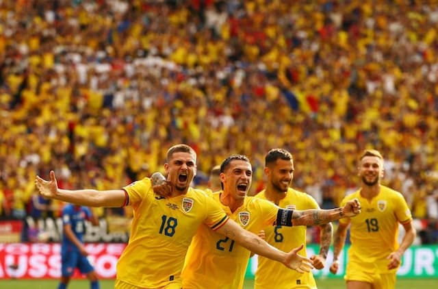 Hasil Euro 2024: Slovakia Vs Rumania Imbang 1-1 di Babak Pertama