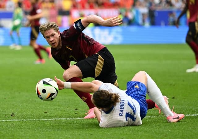 Hasil Euro 2024: Sengit, Duel Prancis Vs Belgia 0-0 di Babak Pertama