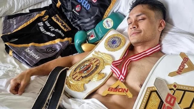 Dapat Serangan Brutal, Randy Pangalila Beberkan Alasan Enggan Menyerah saat Kick Boxing Lawan Kkajhe