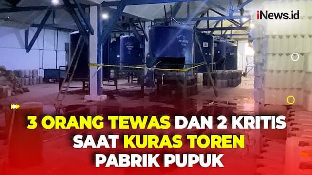 Kronologi 3 Orang Tewas dan 2 Kritis saat Kuras Toren Pabrik Pupuk di Karawang