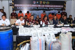 Kasus Pabrik Narkoba di Malang, Barang Bukti dan Tersangka akan Dibawa ke Mabes Polri