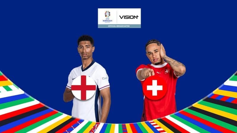 Link Live Streaming Inggris Vs Swiss di Euro 2024 Malam Ini di Vision+