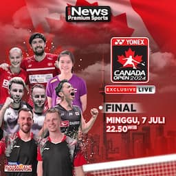 Jadwal Final Canada Open 2024: Astrup/Rasmussen Ingin Pertahankan Titel, Live di iNews Malam Ini