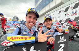 Naik Podium Bareng, Marquez Bersaudara Ukir Sejarah di MotoGP Jerman 2024