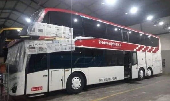 Bus Baru Karoseri Adiputro di GIIAS 2024 Bocor, Bodi Jetbus 5++ SDD Sasis Volvo B11R