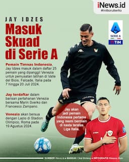 Infografis Jay Idzes Ikut Venezia Tour Pramusim, Sinyal Masuk Skuad di Serie A