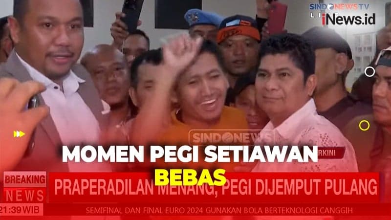 Momen Pegi Setiawan Hirup Udara Bebas, Sampaikan Terima Kasih ke Netizen Telah Kawal Kasusnya