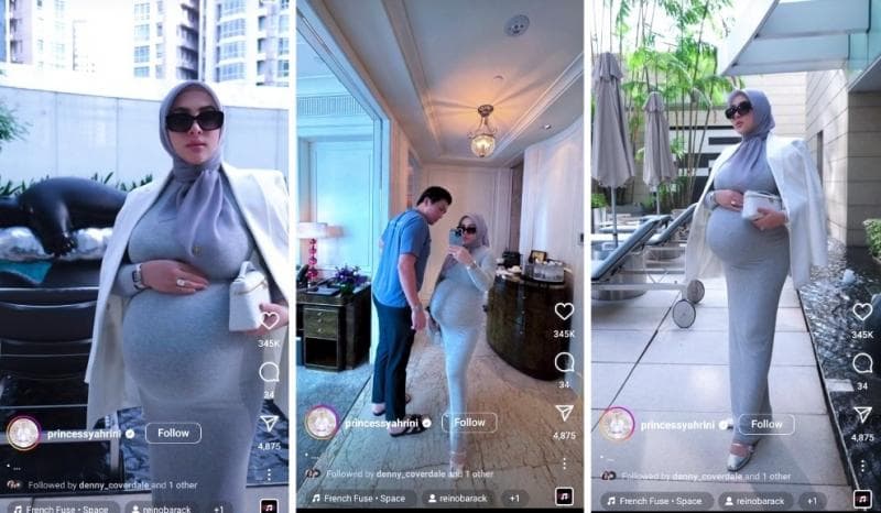 Momen Syahrini Pamer Baby Bump Bareng Reino Barack Curi Perhatian Netizen Momen Syahrini Pamer Baby Bump Bareng Reino Barack Curi Perhatian Netizen