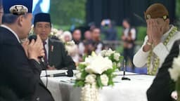 7 Momen Akad Nikah Aaliyah Massaid dan Thariq Halilintar, Presiden Jokowi Jadi Saksi dan Dihadiri Artis Tanah Ai