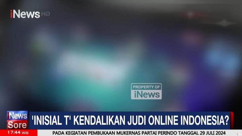 Siapa Inisial T yang Disebut Kendalikan Judi Online di Indoensia?