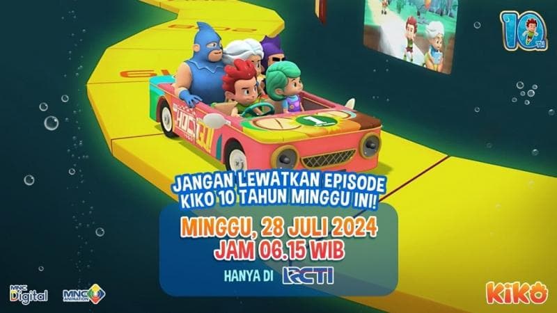 Penasaran dengan Perjalanan Kiko Selama 10 Tahun? Saksikan Spesial Ulang Tahun hanya di RCTI