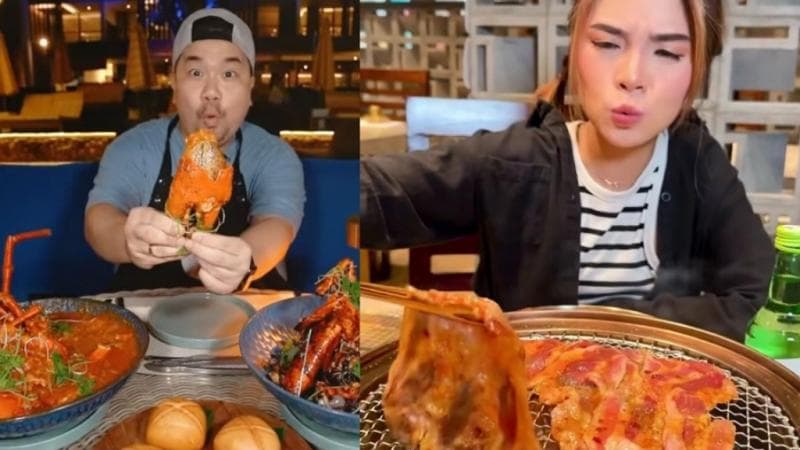 5 Food Vlogger Indonesia Suka Bikin Video Mukbang, Hidangannya Bikin Ngiler! 5 Food Vlogger Indonesia Suka Bikin Video Mukbang, Hidangannya Bikin Ngiler!
