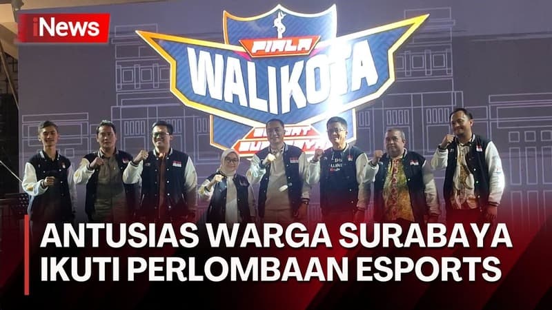 Eri Cahyadi Buka ESports Piala Wali Kota Surabaya 2024, Diikuti 1.500 Peserta Eri Cahyadi Buka ESports Piala Wali Kota Surabaya 2024, Diikuti 1.500 Peserta
