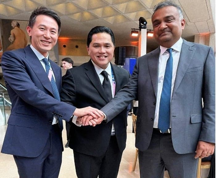 Erick Thohir Bertemu Bos TikTok hingga Grameen Bank di Paris, Ini yang Dibahas