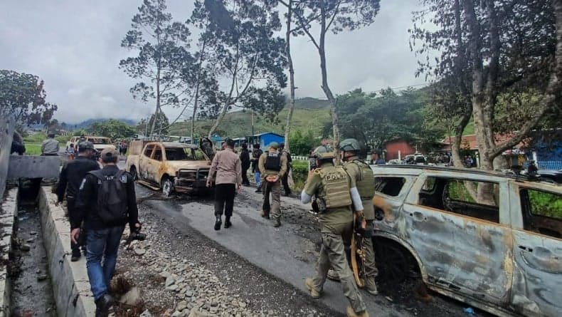 Dansat Brimob Polda Papua Turun Langsung ke Puncak Jaya, Investigasi Kerusuhan di Mulia