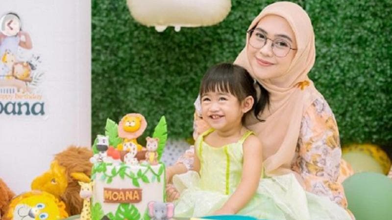 Ria Ricis Gelar Pesta Ulang Tahun Moana, Teuku Ryan Absen