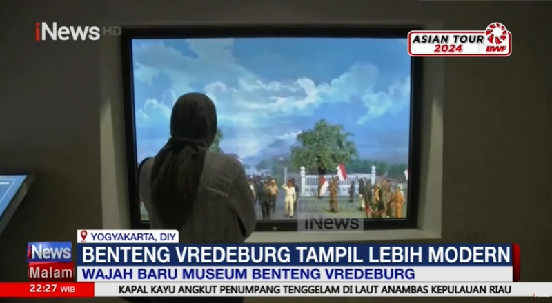 Melihat Museum Benteng Vredeburg Yogyakarta di Malam Hari