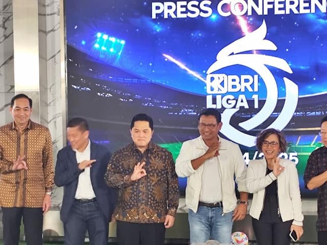 Launching Liga 1 2024-2025, Erick Thohir Ingin Kualitas Kompetisi Indonesia Naik Level di Asia