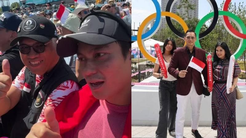 Artis yang Nonton Olimpiade Paris 2024, Ada Baim Wong dan Annisa Pohan 