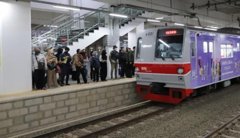 Penumpang KRL Tembus 191 Juta hingga Juli 2024, Naik 15,89 Persen