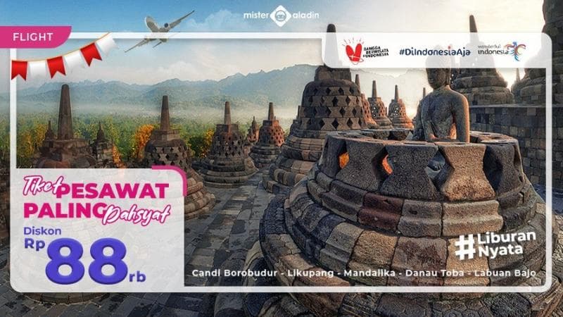 Tips Memilih Tiket Pesawat ke Destinasi Pariwisata Super Prioritas Indonesia