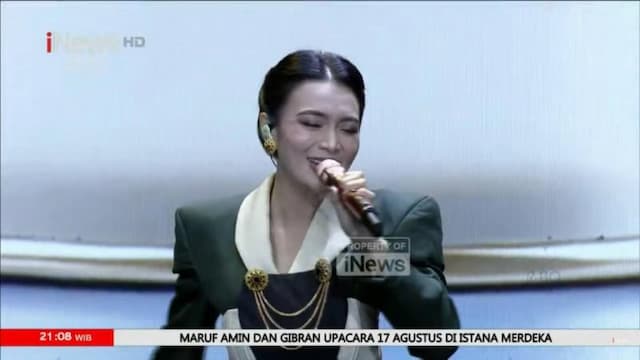 Aduhai, Wika Salim Berhasil Goyang Panggung PEMIMPIN DAERAH AWARDS 2024