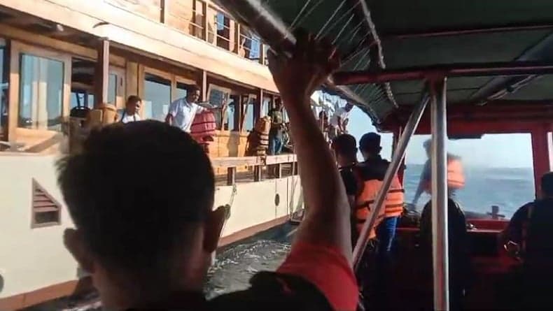 Kapal Pinisi Monalisa I Tenggelam di Labuan Bajo NTT, Bawa 5 Wisatawan