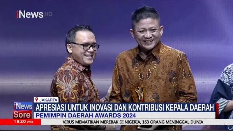 22 Kepala Daerah Terima Penghargaan Pemimpin Daerah Awards 2024