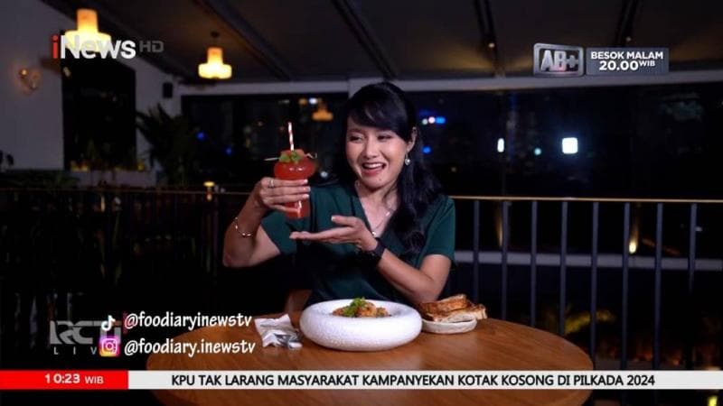 Hidden Gem Senopati, Restoran Rooftop Sajikan Menu Anti Mainstream yang Lezat