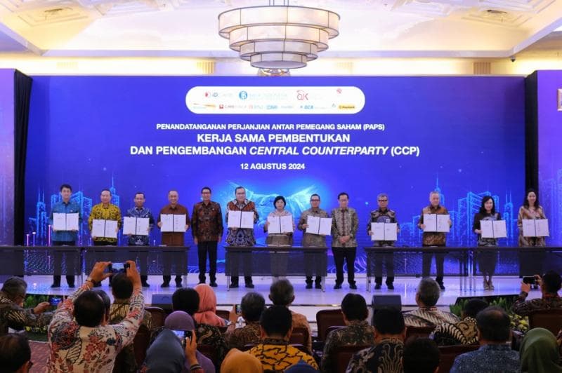 KPEI, BEI, BI dan 8 Bank Teken Kerja Sama Kembangkan Central Counterparty