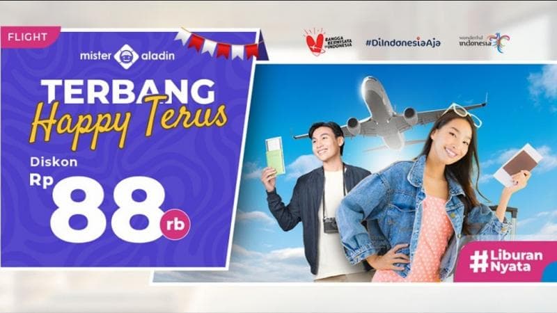 Jelajahi Keajaiban Indonesia dengan Promo Terbang Happy Terus