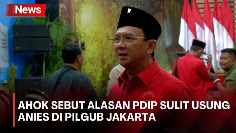 Soal Peluang Anies Diusung PDIP Maju Pilkada Jakarta, Ahok: Tidak Mungkin