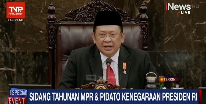 Sidang Tahunan MPR, Bamsoet Singgung Krisis dan Impor Bahan Pangan