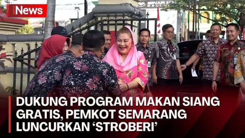 Dukung Program Prabowo, Semarang Luncurkan STROBERI: Makan Siang Bergizi Cegah Obesitas