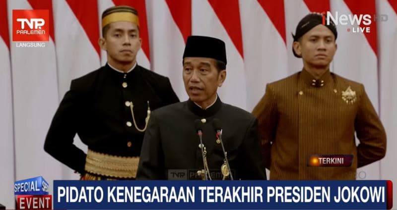 Jokowi Pamer Inflasi Terkendali di Kisaran 2-3 Persen