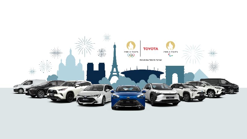 Toyota Hadirkan 3.374 Unit Sustainable Mobility Vehicles di Olimpiade dan Paralimpiade Paris 2024