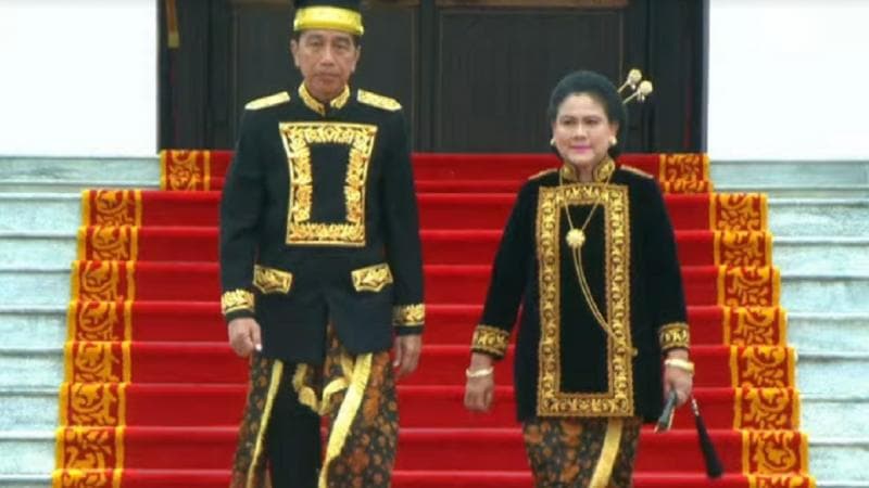 Makna Baju Kustin, Pakaian Adat Kaltim yang Dipakai Presiden Jokowi di Upacara HUT ke-79 RI