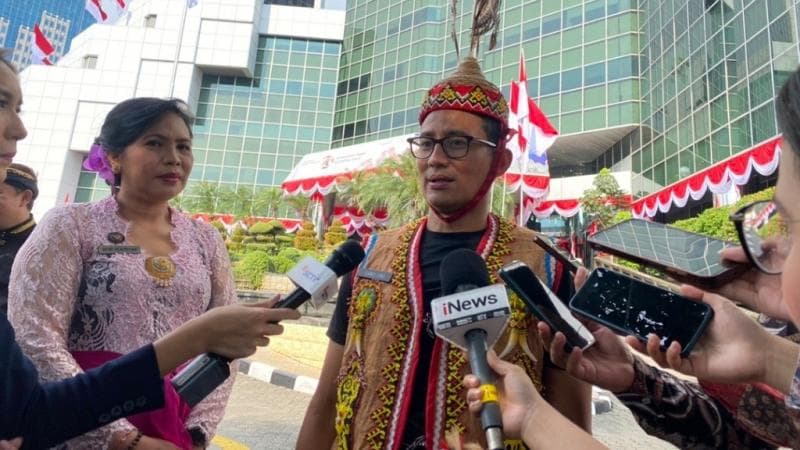 Momen HUT Ke-79 RI, Sandiaga Uno Ungkap Banyak Pencapaian yang Harus Disyukuri