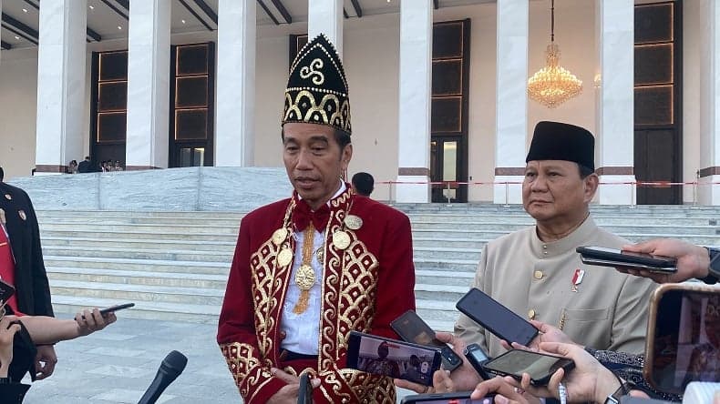 Respons Jokowi soal Megawati dan SBY Tak Hadiri Upacara HUT RI di IKN