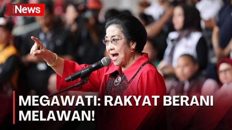 Pimpin Upacara HUT Ke-79 RI di PDIP, Megawati Minta Penguasa Tak Gunakan Hukum Jadi Alat Kekuasaan