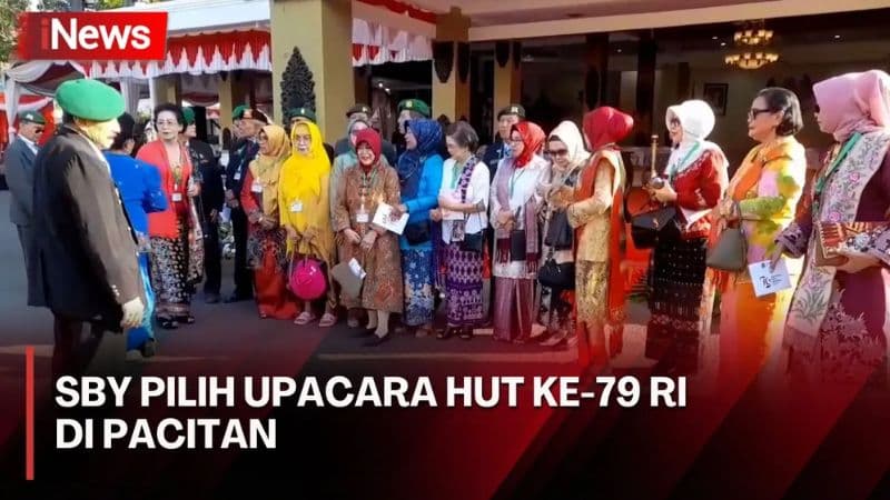 Tak Ikut ke IKN maupun Istana Merdeka, SBY Upacara 17 Agustus di Kampung Halaman Pacitan