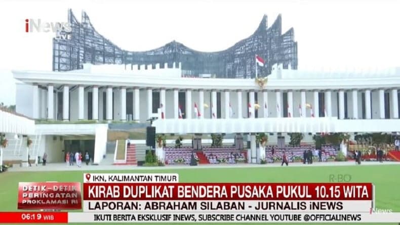 Link Live Streaming Upacara 17 Agustus 2024 di IKN