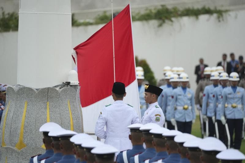 7 Momen Menarik Upacara HUT ke-79 RI, Cucu Bung Karno Bacakan Teks Proklamasi