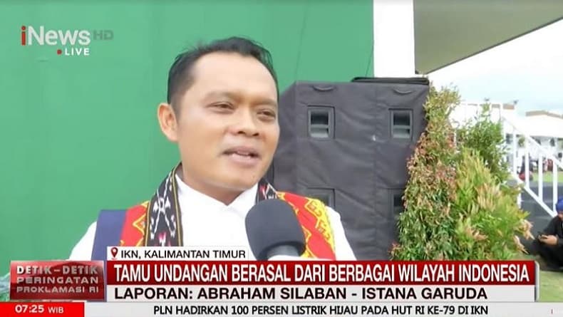 Cerita Girang Warga Jadi Tamu Undangan Upacara HUT ke-79 RI di IKN, Dapat Suvenir Isi Batik