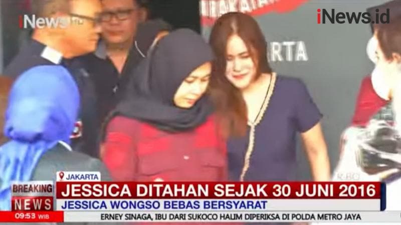 Jessica Kumala Wongso Bebas Bersyarat Hari Ini, Wajib Lapor Hingga 2032 