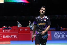 Hasil Hong Kong Open 2024: Ginting Dikalahkan Axelsen 2 Gim Langsung di Semifinal