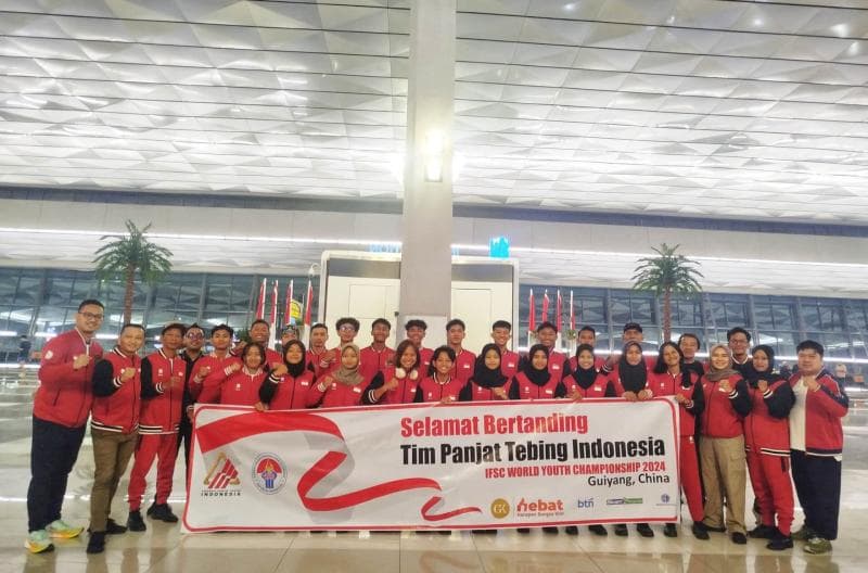 20 Atlet Muda Panjat Tebing Indonesia Berjuang di IFSC Climbing Youth World Championships 2024