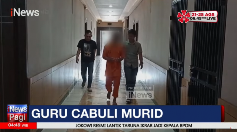 Oknum Guru di Garut Ditangkap Usai Cabuli 10 Siswa Laki-laki 