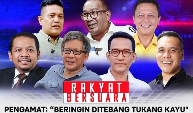 Jangan Lewatkan Malam Ini di Rakyat Bersuara, Beringin Ditebang Tukang Kayu Pukul 19.00 WIB, Live Hanya di iNews